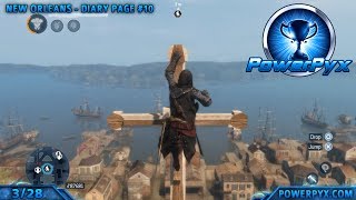 Assassins Creed Liberation HD  All Diary Page Locations Collector Trophy  Achievement Guide [upl. by Montagu797]