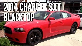 2014 Dodge Charger SXT Blacktop Review [upl. by Einnalem486]