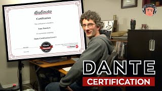 Audinate DANTE Certification  Level 1 Walkthrough [upl. by Nylimaj29]