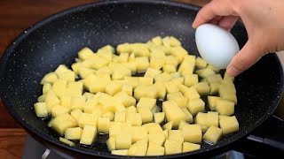 2 Potatoes and eggs Better than pizza 🍕Quick Potato and Egg Breakfast Recipe [upl. by Ordnael]