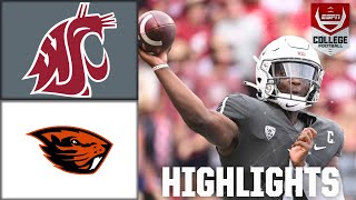 Oregon State Beavers vs Washington State Cougars  Full Game Highlights [upl. by Borras]