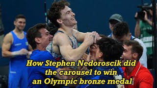 How Stephen Nedoroscik delivered on pommel horse to seal US gymnastics Olympic bronze [upl. by Gui329]