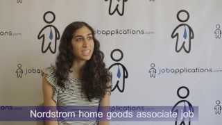 Nordstrom Interview  Home Goods Sales Associate [upl. by Ityak]