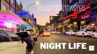 Cape Town Nightlife Tour 4K UNBELIEVABLE  explore South Africa [upl. by Strepphon]