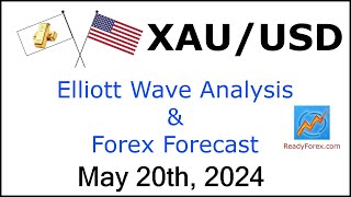 XAUUSD Elliott Wave Analysis  Gold Analysis  May 20 2024  XAUUSD Analysis Today [upl. by Barde]