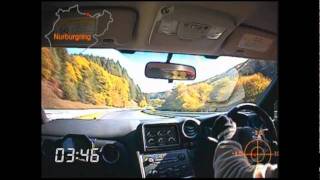 NISSAN GTR R35 2013 Nürburgring 720quotxx Tire performance check run [upl. by Aneekan]