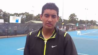 Interview Nick Kyrgios [upl. by Arres725]