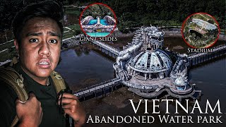 Exploring the Worlds Biggest Abandoned Waterpark security came [upl. by Ferguson589]