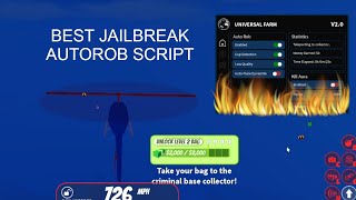 Roblox Jailbreak Auto Rob Script 2024 Pastebin [upl. by Aoht]