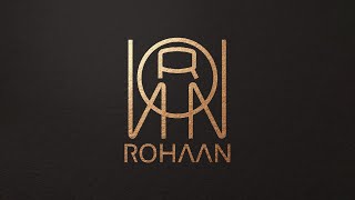 Creating the Rohaan Logo  Name Logo Design Tutorial [upl. by Keeton]