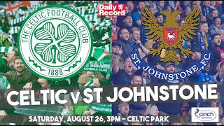 St Johnstone vs Celtic  Scottish Premiership 2023  Celtic Live Stream  Pes 21 Gameplay [upl. by Mieka]