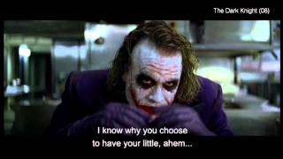 The Dark Knight clip5 quotIf youre good at something never do it for freequot [upl. by Mollie492]