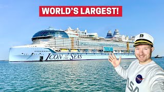 80hrs on Worlds Largest Cruise Ship  Icon of the Seas [upl. by Doownyl834]