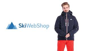 Helly Hansen Alpha lifaloft ski jacket men navy blue [upl. by Snodgrass]