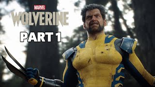 WOLVERINE PS5 Walkthrough Gameplay Part 1  INTRO FULL GAME [upl. by Deidre]