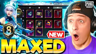 NEW MAXED A8 ROYALE PASS PUBG MOBILE [upl. by Ahsekan]