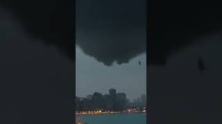 Tornado forming over new york city CAUGHT ON CAMERA [upl. by Eelyme]