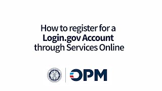 Navigating Federal Retirement How to Register for a Logingov Account through Services Online [upl. by Gerson]