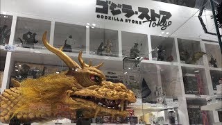 Tokyos Godzilla Store Celebrating 65 years of Godzilla [upl. by Janelle]