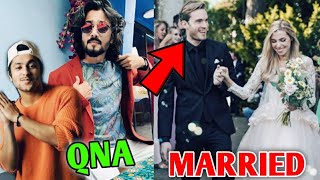 BB Ki Vines QNA Harsh Beniwal  PewDiePie Married Marzia Finally  JS Films YouTube Glitch  Morgz [upl. by Eiderf]