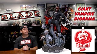 PCS BLADE STATUE Diorama VAMPIRES EVERYWHERE [upl. by Nomrac]