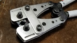 Burndy Industrial Wire Crimpers Review [upl. by Broida448]