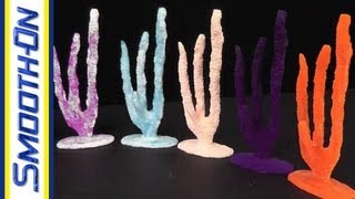 How To Make Artificial Finger Coral Custom Aquarium Decorations [upl. by Mannes]