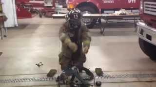 Firefighter gets ready in 30 seconds [upl. by Allegna]