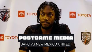 Postgame Interview with Kendall McIntosh  6292024 vs New Mexico United [upl. by Emlen]