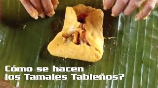 Cómo hacer Tamales Panameños Tableños [upl. by Anirtek]