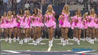 The Dallas Cowboys Cheerleaders Wearing Nfinity Shoes [upl. by Hguh]