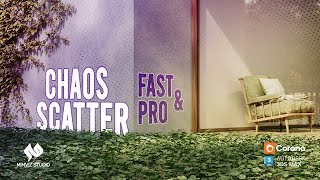 Chaos Scatter  The fastest way to scatter in 3ds Max amp Corona or VRay [upl. by Yerahcaz]