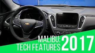 2017 Chevrolet Malibu Tech Features [upl. by Bal]