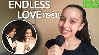 Endless Love Dianas Part Only  Karaoke  Lionel Richie and Diana Ross [upl. by Fabriane228]