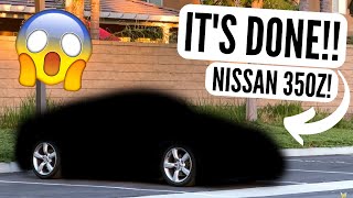 Picking Up My FRESHLY PAINTED Nissan 350z HR  G35 VS 350z HR RACE [upl. by Whiney691]