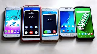 3 Phone Samsung oppof5redmi default incoming call amp jolt dialer amp justalk amp skyphone amp whats app [upl. by Gresham111]