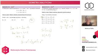 🔥 Matematyka PP geometria analityczna [upl. by Atnauq]