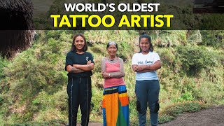 Worlds Oldest Tattoo Artist [upl. by Eiramllij]