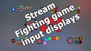 Fighting Game Input display for streaming [upl. by Esinaej]