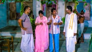 Chandra Mohan Prabha Nuthan Prasad Comedy Drama Full HD Part 10  Telugu Superhit Movie Scenes [upl. by Ahtamat528]