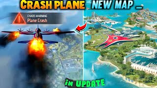 OB43 New Map New Crash plane 😲 in Update Free Fire India [upl. by Joell]