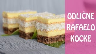 Obavezno probajte ove odlične Rafaelo kocke Svi traže recept [upl. by Assillem]