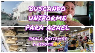 FUIMOS DE COMPRASGASTAMOS EL VALE DE UNIFORMES  Lenny Vlogs uniforme vales regresoaclases [upl. by Anirbaz]