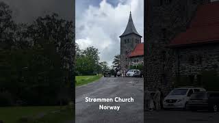 Strømmen church norway travel tourism [upl. by Notneuq954]