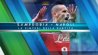 SampdoriaNapoli 24  Telecronaca Raffaele Auriemma  Serie A 20152016 [upl. by Nahpets968]