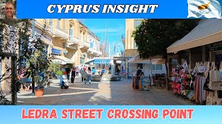 Ledra Street Crossing Point Nicosia Cyprus [upl. by Ezitram]