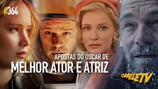 Apostas do Oscar de melhor ator e atriz  OmeleTV [upl. by Asilahs]