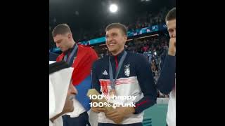 Udri na veselje 😂 srbija basketball kosarka bogdanbogdanovic nikolajokic [upl. by Michelina]