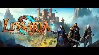 Новинка Ру геймдеваподдержимLessaria Fantasy kingdom sim on Steam [upl. by Solitta]