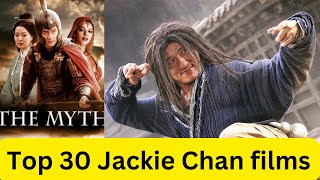 Top 30 Jackie Chan films jackiechan jackiechanadventures jackiechanmovie jackie movie film [upl. by Elinet]